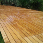 Ahşap Zemin Cilalı Deck Uygulama