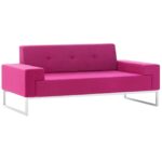 HMH-10130 Pink İkili Ofis Kanepesi