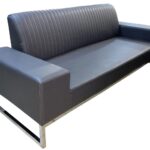 HMH-11229 Narin Deri Üçlü Ofis Kanepe