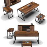 HMH-11695 Forza Yönetici Masası Takımı