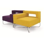 HMH-11903 Pcs 2 Adet Kumaş Tekli Bekleme Kanepe