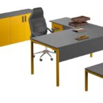 HMH-12356 Florit Yönetici Masa Takımı