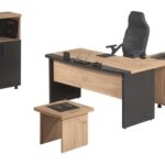 HMH-12357 Kristal Yönetici Masa Takımı