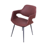 HMH-12508 Seren Bordo Deri Misafir Koltuğu