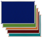 Kumaş Kaplı Duvara Monte Pano