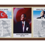 MDF Çerçeveler 3'lü Milli Levha