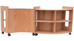 Montessori Ahşap S Raf - Görsel 3