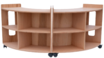 Montessori Ahşap S Raf - Görsel 2