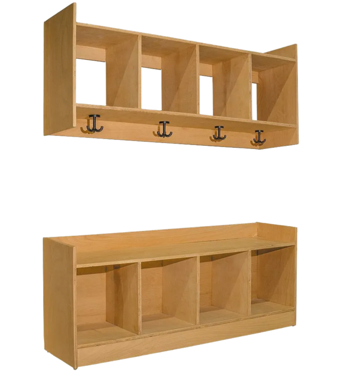 Montessori Askılık 120x30x50 - Görsel 1