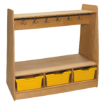 Montessori Giysi ve Saklama Standı 103x63x100