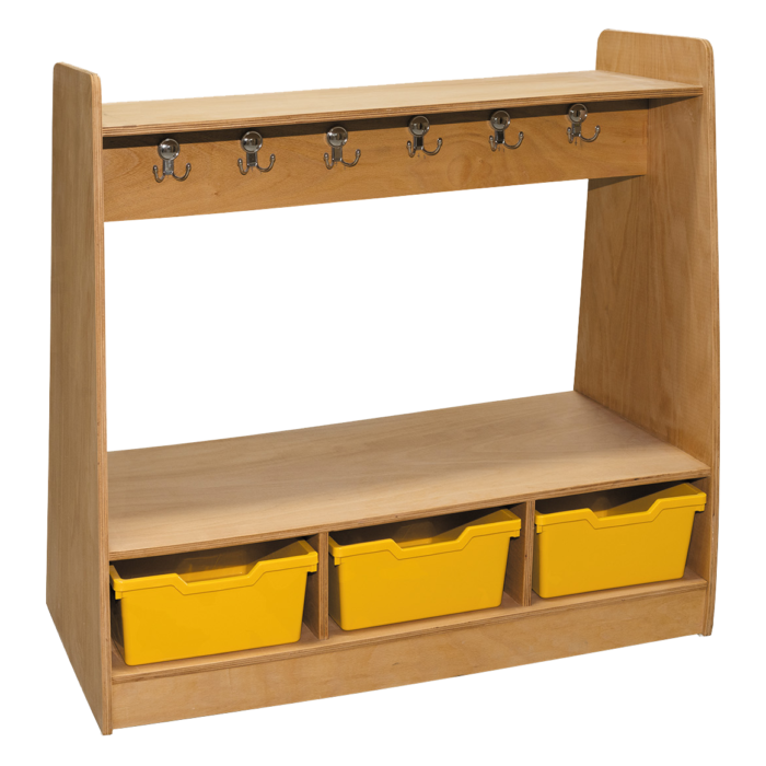Montessori Giysi ve Saklama Standı 103x63x100 - Görsel 1