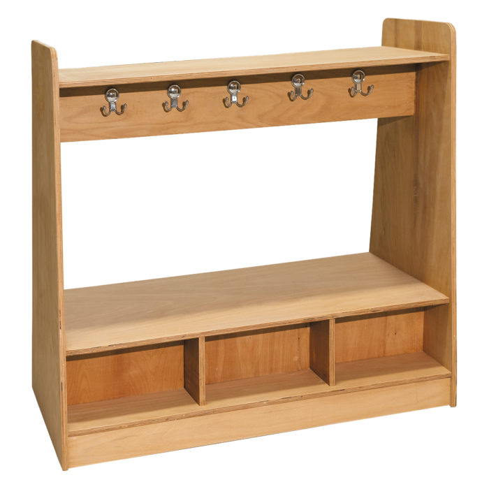Montessori Giysi ve Saklama Standı 103x63x100 - Görsel 2