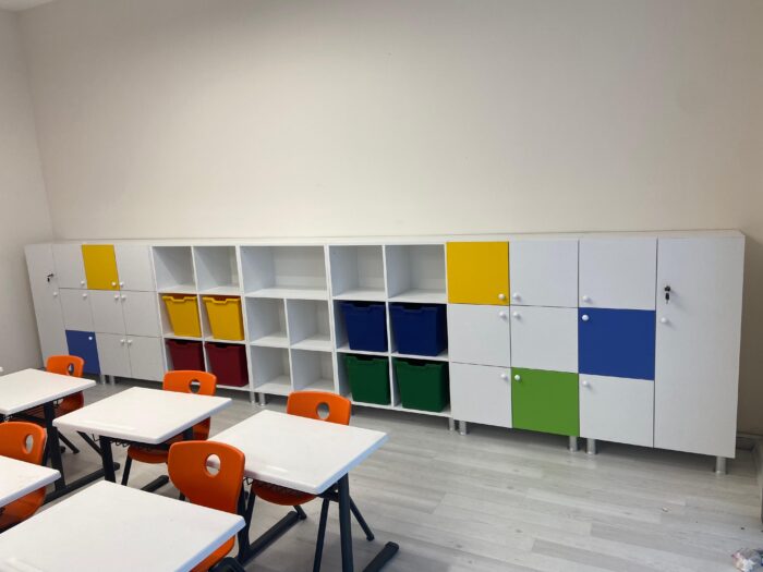 Öğrenci ve Malzeme Dolabı 18 Kişilik - Görsel 1