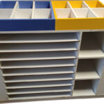 Sanat ve Etkinlik Dolabı Sarı-Mavi