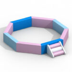 Sünger Top Havuzu Sekizgen