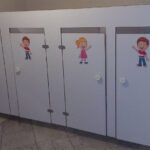 WC Panel  Bölme Kız ve Erkek  Figürlü