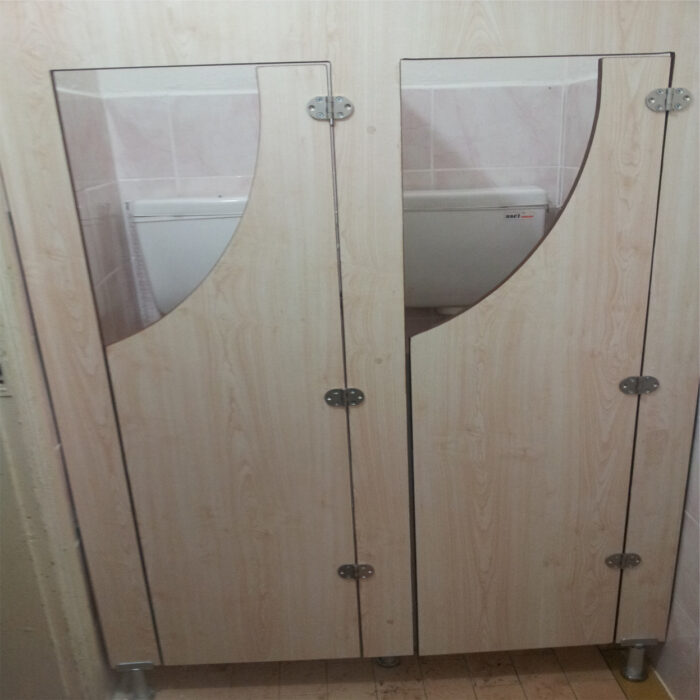 WC Panel  Bölme Yay Kesim - Görsel 1